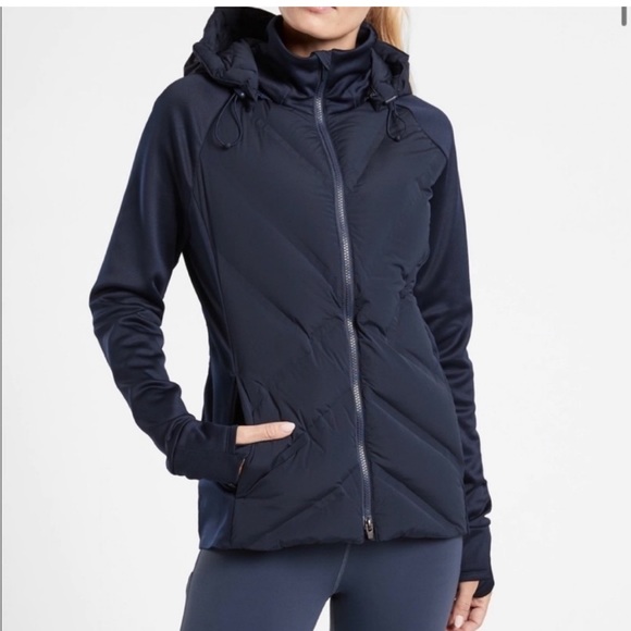 Athleta Jackets & Coats Athleta Hooded Inlet Puffer Jacket 2x
